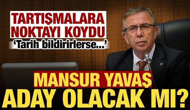 Mansur Yavaş'tan adaylık açıklaması: Seçim tarihi bildirilirse...
