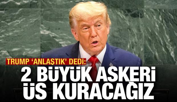 Trump, BM'de konuştu: Gr&ouml;nland'a iki b&uuml;y&uuml;k askeri &uuml;s inşa edeceğiz