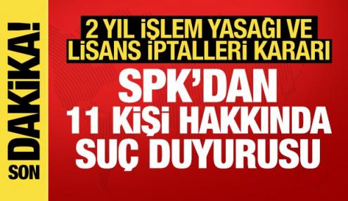 SPK'dan 11 kişi hakkında suç duyurusu: Özata Denizcilik hakkında inceleme başlatıldı