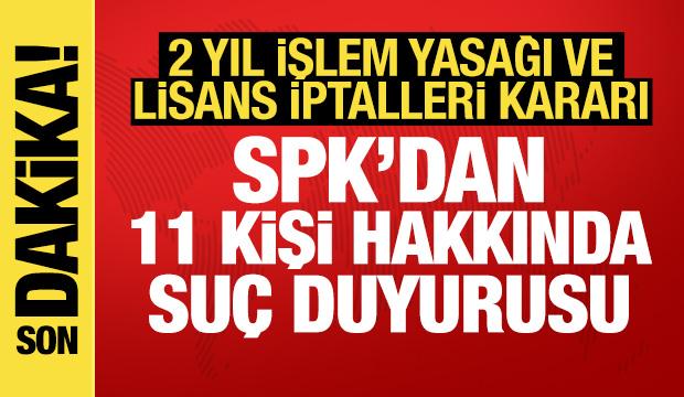 SPK'dan 11 kişi hakkında suç duyurusu: Özata Denizcilik hakkında inceleme başlatıldı