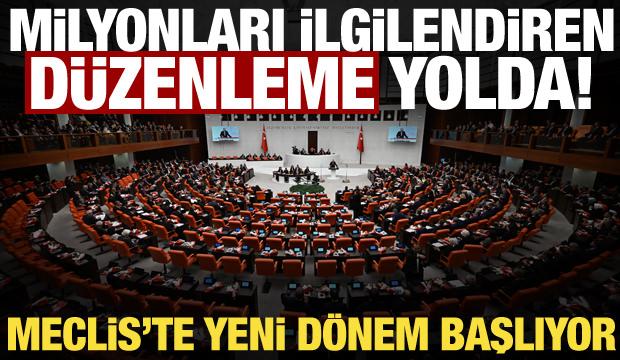 TBMM 1 Ekim&rsquo;de a&ccedil;ılıyor! Yeni yasama yılının g&uuml;ndemi belli oldu