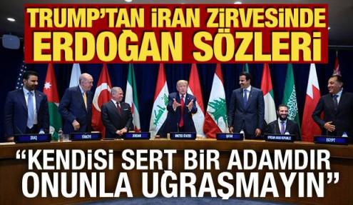 Trump: Erdoğan çok çetin biri ve iyi dostum
