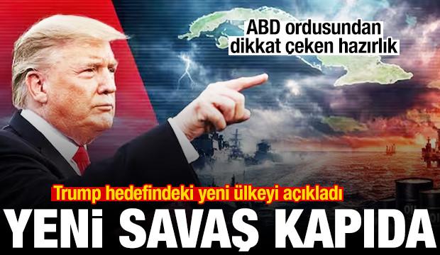 Trump, K&uuml;ba'ya savaş a&ccedil;ıyor: ABD ordusundan dikkat &ccedil;eken hazırlık