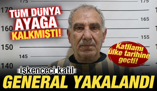 Tüm dünyayı ayağa kaldırmıştı: Ülke tarihine geçen katliamın işkenceci generali yakalandı