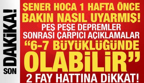 Adana ve Osmaniye için uzmanlardan peş peşe uyarı: 6 ile 7 arasında deprem olabilir