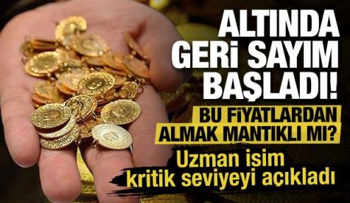 Altın 4.100 dolara geriledi! Uzman isim kritik seviyeyi açıkladı