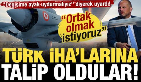 Avrupa ülkesi Türk İHA'larına talip oldu!: 'Ortaklık istiyoruz!'