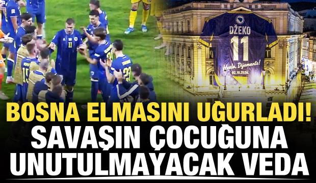 Bosna elmasını uğurladı! Savaşın &ccedil;ocuğuna unutulmaz veda