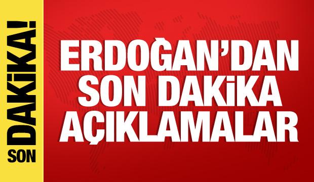 Cumhurbaşkanı Erdoğan'dan Kabine Toplantısı sonrası önemli açıklamalar