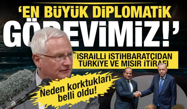 Dr. Eran Lerman: En b&uuml;y&uuml;k diplomatik g&ouml;revimiz Mısır&rsquo;ı T&uuml;rkiye&rsquo;den uzak tutmak