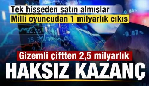 Fon soruşturmasında gizemli çiftten 2,5 milyarlık vurgun! Tek hisseden satın almışlar