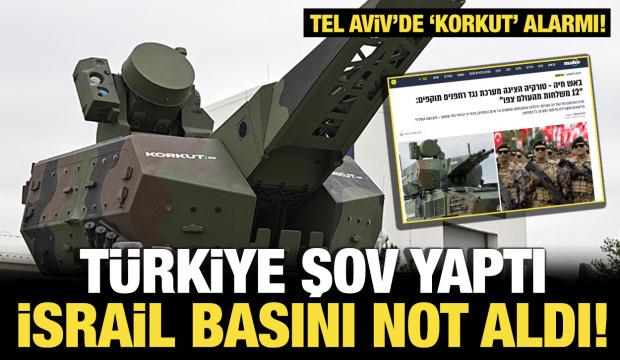 İsrail basınında korkut alarmı: Türkiye gücünü sahada sergiledi!