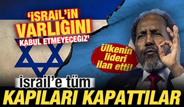 İsrail'e kapıları kapattılar! Ülkenin lideri ilan etti: İsrail varlığını kabul etmeyeceğiz