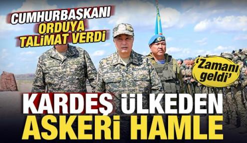 Kardeş ülkeden askeri hamle! Cumhurbaşkanı orduya talimat verdi! 
