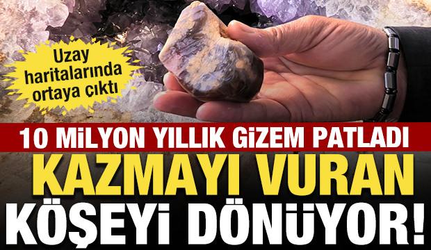 Kazmayı vuran köşeyi dönüyor! Uzaydan bakınca altın kuşağı dediler!