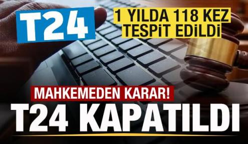 Mahkemeden karar! T24 sitesi kapatıldı