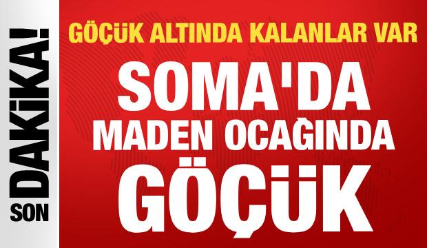 Manisa'da maden ocağında göçük: 5 işçi göçük altında