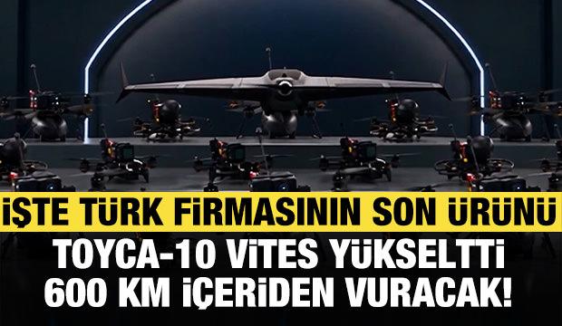 SKYDAGGER, TOYCA-10 kamikaze İHA&rsquo;sının operasyonel menzilini 600 kilometreye &ccedil;ıkardı