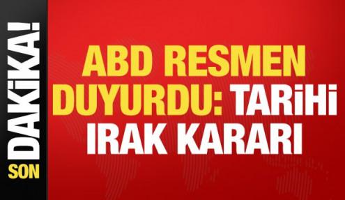 Son dakika... ABD, Irak'tan çekilme sürecini tamamladı