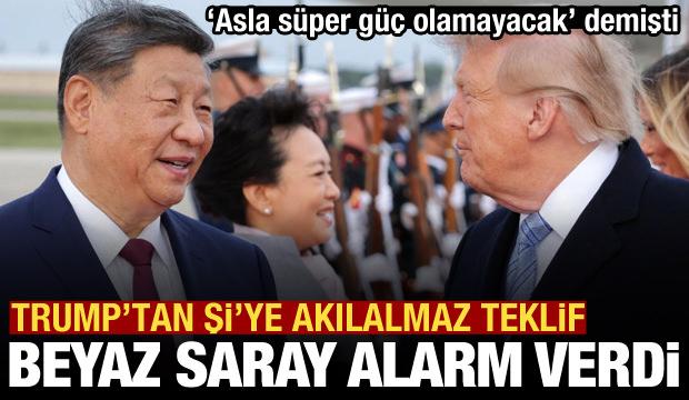 Trump'tan Şi'ye şaşırtan teklif: Silah ister misin?