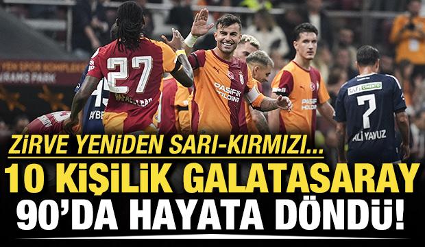 10 kişilik Galatasaray 90'da hayata döndü!