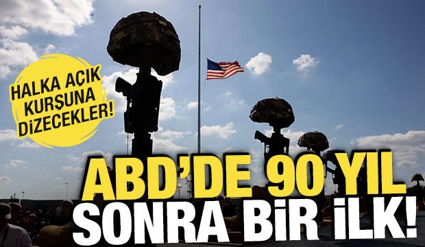 ABD'de 90 yıl sonra bir ilk! Halka açık kurşuna dizecekler