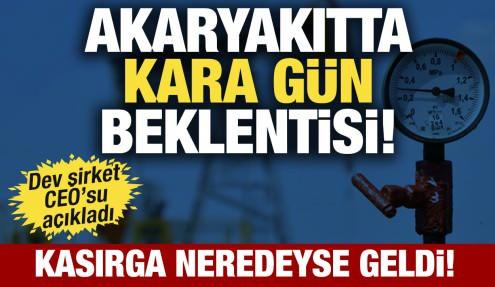 Akaryakıtta kara gün beklentisi! Dev şirket CEO’su açıkladı: Kasırga geliyor!
