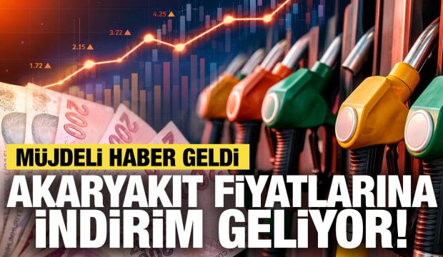 Araç sahiplerine müjde: Akaryakıta indirim geliyor!