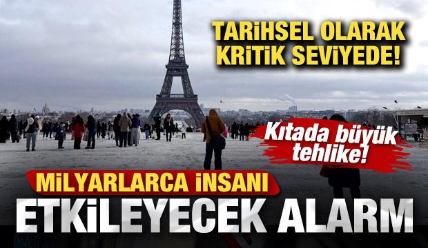 Avrupa'da milyarlarca insanı etkileyecek alarm: Stoklar kritik seviyede!