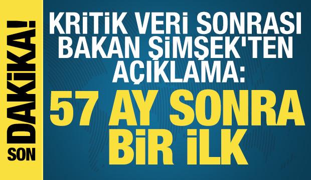 Bakan Şimşek: Yıllık enflasyon 57 ay sonra yüzde 30'un altına geriledi