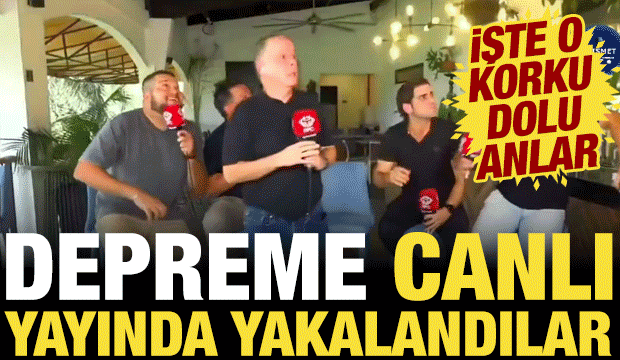 Canlı yayında yakalandılar! Panama'daki 7,7'lik deprem kameralara böyle yansıdı