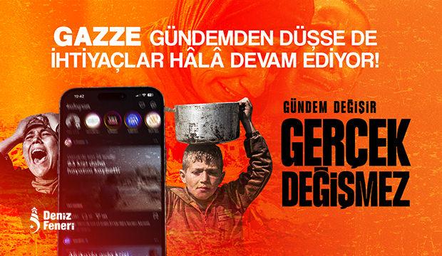 Deniz Feneri: Gazze g&uuml;ndemden d&uuml;şt&uuml; ama ihtiya&ccedil;lar h&acirc;l&acirc; devam ediyor