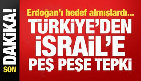 İsrailli bakan Katz'dan Erdoğan’a küstah sözler! Türkiye'den peş peşe tepki geldi