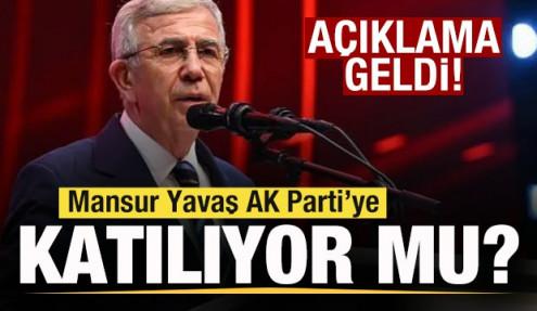 Mansur Yavaş AK Parti'ye katılıyor mu? Gündem olan iddiaya yanıt!