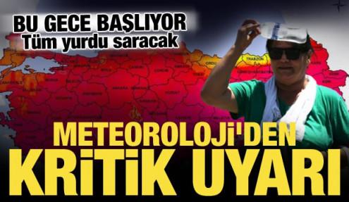 Meteoroloji'den hafta sonu uyarısı! Pastırma sıcakları zirve yapacak