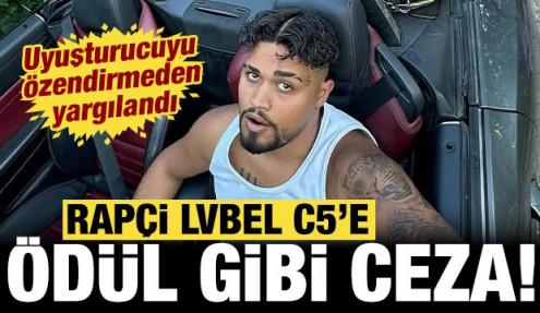 Rapçi Lvbel C5'e mahkemeden ödül gibi ceza: Uyuşturucuyu özendirmeden yargılanmıştı