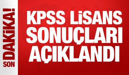 Son Dakika: 2026-KPSS lisans sonuçları açıklandı
