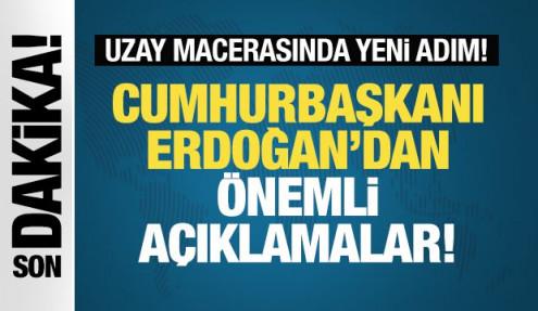 Son Dakika: Cumhurbaşkanı Erdoğan'dan önemli açıklamalar!
