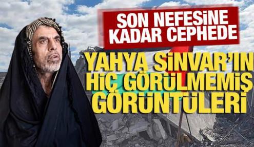 Son nefesine kadar cephede: Yahya Sinvar’ın hiç görülmemiş görüntüleri