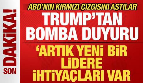 Trump'tan bomba duyuru! Zelenski'ye kötü haber: Artık yeni bir lidere ihtiyaçları var