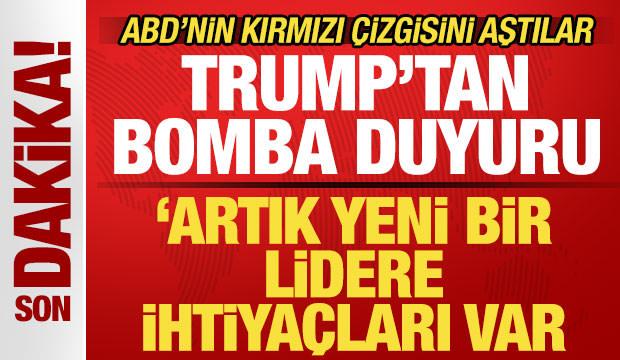 Trump'tan bomba duyuru! Zelenski'ye kötü haber: Artık yeni bir lidere ihtiyaçları var