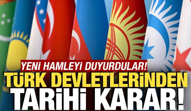Türk devletlerinden tarihi karar! Yeni hamleyi duyurdular