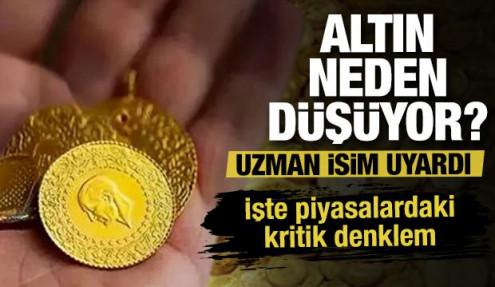 Uzman isim uyardı: Altın neden düşüyor? İşte piyasalardaki kritik denklem