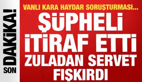 Vanlı Kara Haydar soruşturması! Şüpheli itiraf etti, Antalya'daki zuladan servet fışkırdı