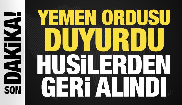 Yemen ordusu duyurdu: Liman kenti Muha, Husilerden geri alındı