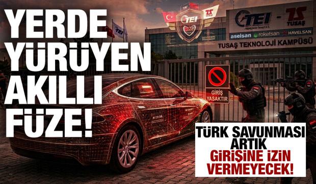 Yerde yürüyen akıllı füze! Tesla araçlar artık savunma sanayii kampüslerine giremeyecek