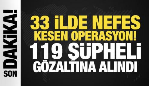 33 ilde yasa dışı bahis operasyonu: 119 şüpheli gözaltına alındı