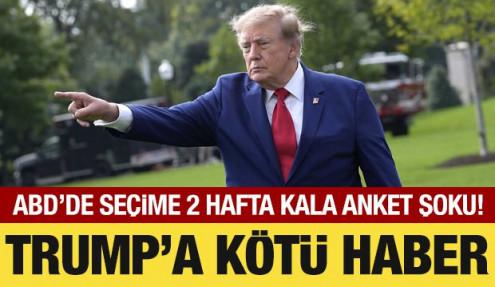 ABD'de seçime 2 hafta kala Trump'ı üzecek anket