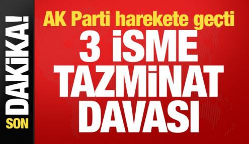AK Parti'den Şaban Sevinç, Timur Soykan ve Zeynel Emre'ye tazminat davası
