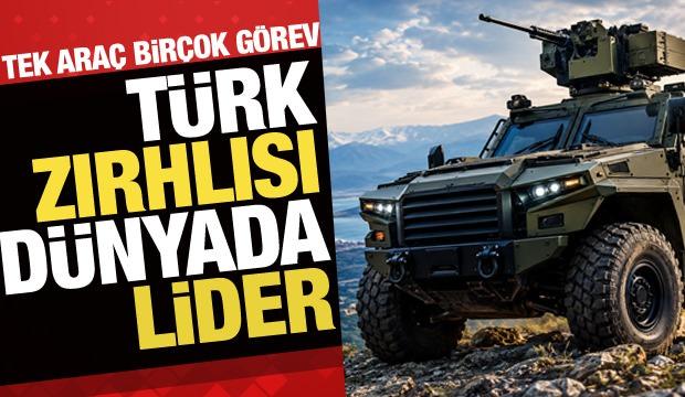 Araziye &ccedil;ıktığında engel tanımayan T&uuml;rk zırhlı aracı: Y&Ouml;R&Uuml;K 4X4!